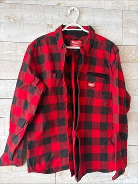 NWOT Milwaukee Gridiron Buffalo Plaid shirt